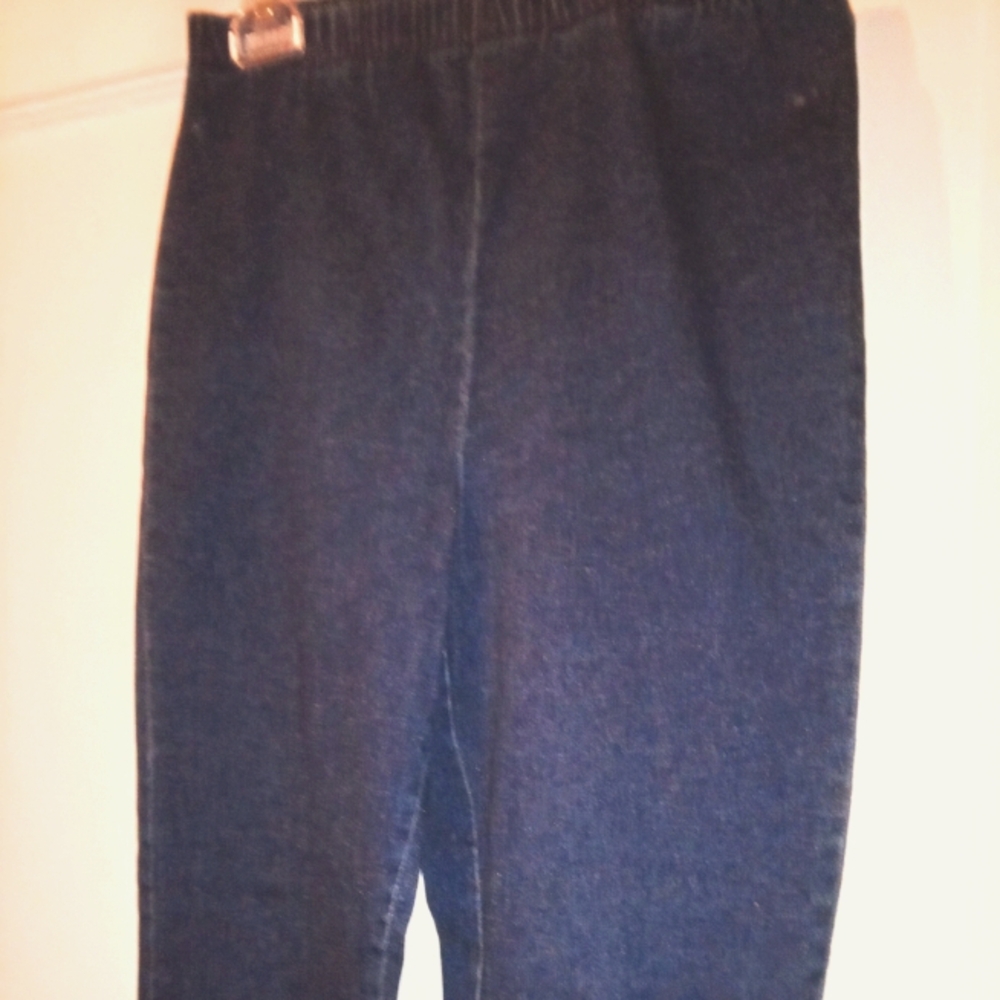 Women's Denim Blue Skinny Jeans Size Large - Picture 4 of 9